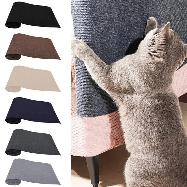 Trimmable Self-Adhesive Carpet Cats Scratch Board Wall Anti Cat Scratch Sofa Diy Cats Scratch Board Sofa Protection Paws Sharpen