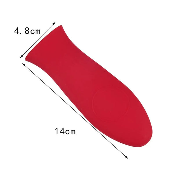 Silicone World Silicone Pot Handle Cover Saucepan Holder Sleeve Slip Cover Grip Cookware Parts Pan Handle Unique Kitchen Tools